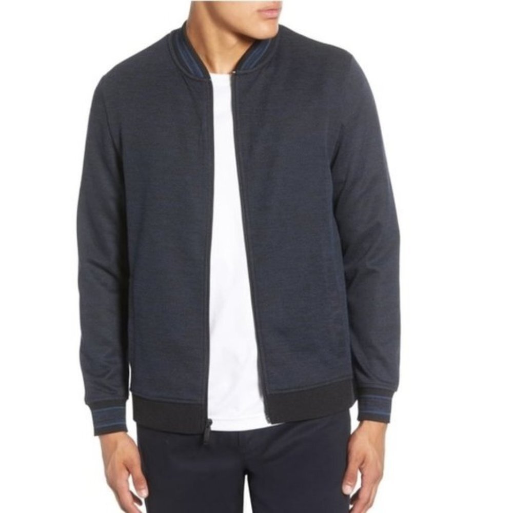 Vince Camuto Varsity B Slim Fit Jacket
